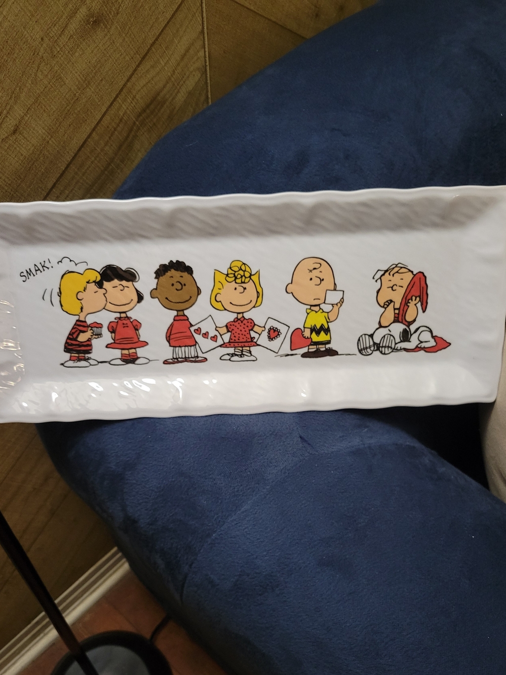 Peanuts Gang White 100% Melamine Serving Platter